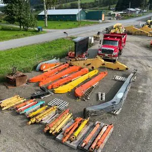 Excavator sticks image