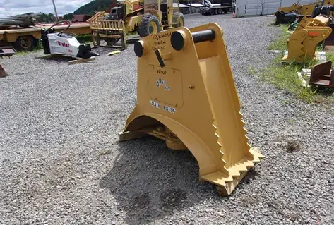 Yellow screening bucket