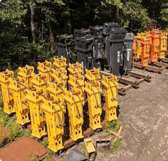 Hammers being showcased in groups